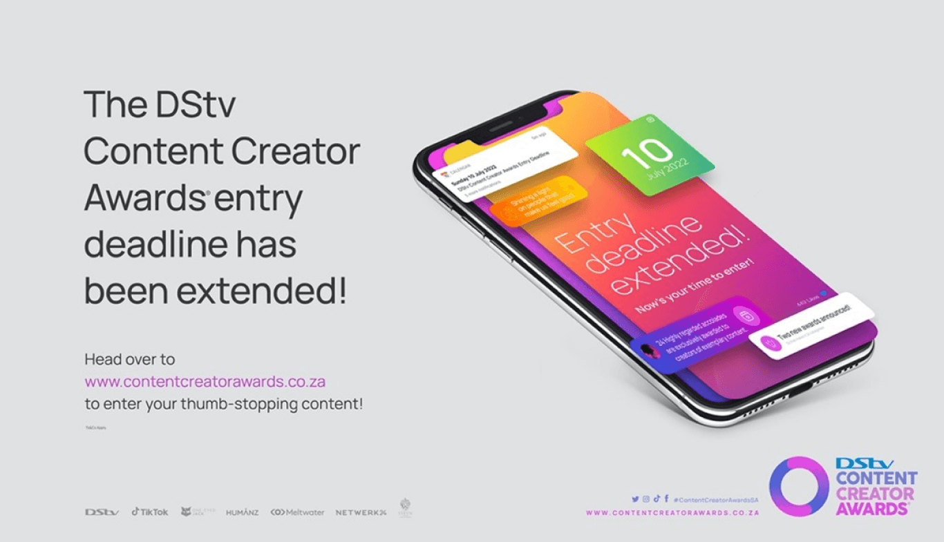 The DStv Content Creator Awards Extends Entry Deadline